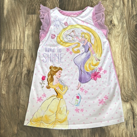 Disney Princess Nightgown - Pink and Yellow - Picture 1 of 2